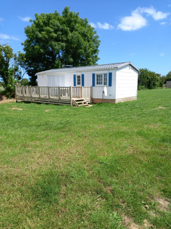 Mobilhome Nature Saint-Laurent-sur-Mer Exterior foto